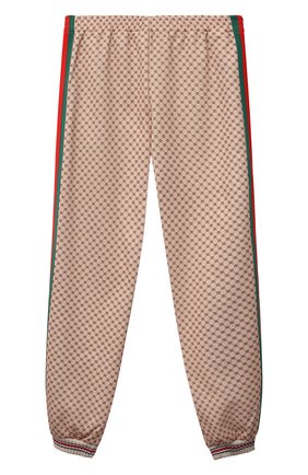 Детские джоггеры GUCCI кремвого цвета по цене 53350 руб., арт. 662876/XJDM0 | Фото 1 Детские джоггеры GUCCI кремвого цвета, арт. 662876/XJDM0 | Фото 1 (Материал внешний: Хлопок, Синтетический материал; Девочки Кросс-КТ: Брюки-одежда, Джоггеры-одежда; Ростовка одежда: 10 - 11 лет | 140 - 146см, 12 лет | 152 см, 4 года | 104 см, 5 лет | 110 см, 6 лет | 116 см, 8 лет | 128 см)