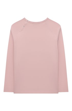 Детский хлопковый лонгслив GUCCI розового цвета по цене 14100 руб., арт. 663515/XJDN8 | Фото 2 Детский хлопковый лонгслив GUCCI розового цвета, арт. 663515/XJDN8 | Фото 2