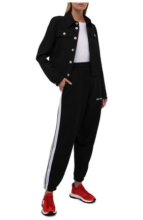 Женские текстильные кроссовки spectre GIVENCHY красного цвета по цене 56850 руб., арт. BE0019E10U | Фото 2 Женские текстильные кроссовки spectre GIVENCHY красного цвета, арт. BE0019E10U | Фото 2