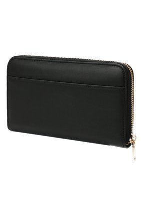 Женские кожаный кошелек DOLCE & GABBANA черного цвета по цене 43050 руб., арт. BI0473/A0049 | Фото 2 Женские кожаный кошелек DOLCE & GABBANA черного цвета, арт. BI0473/A0049 | Фото 2