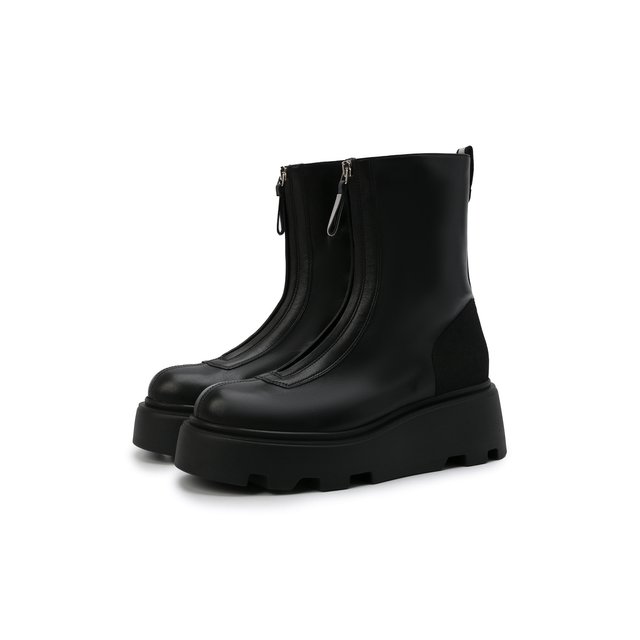 Кожаные ботинки Premiata M6193/NAPPA+IR0NMAN, цвет чёрный, размер 37