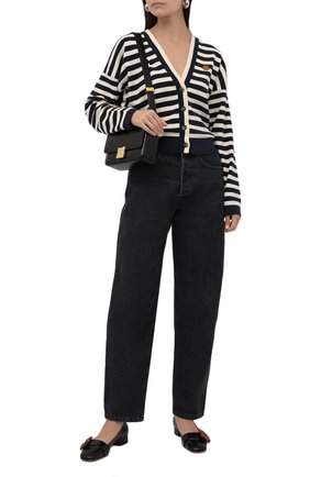 Женские кожаные туфли GUCCI черного цвета по цене 72400 руб., арт. 658856/C9D00 | Фото 2 Женские кожаные туфли GUCCI черного цвета, арт. 658856/C9D00 | Фото 2 (Каблук высота: Низкий; Подошва: Плоская; Материал внутренний: Натуральная кожа; Каблук тип: Устойчивый)