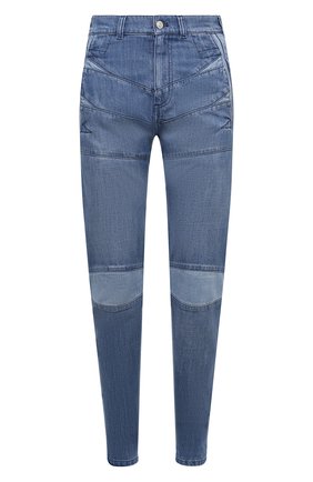 Женские джинсы KENZO синего цвета по цене 35300 руб., арт. FB62DP2989FA | Фото 1 Женские джинсы KENZO синего цвета, арт. FB62DP2989FA | Фото 1