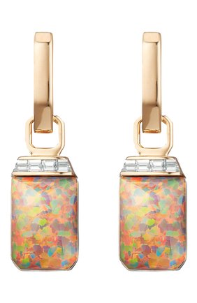 Женские серьги STEPHEN WEBSTER бесцветного цвета, арт. 3022430 | Фото 1