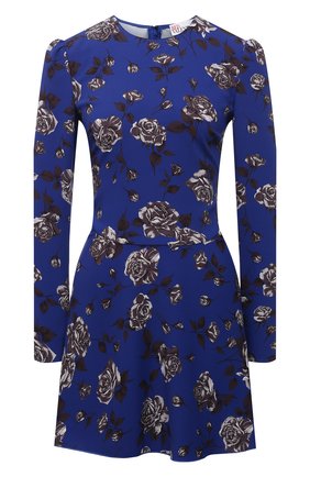 Женское платье REDVALENTINO синего цвета по цене 46950 руб., арт. WR0VACD0/65L | Фото 1 Женское платье REDVALENTINO синего цвета, арт. WR0VACD0/65L | Фото 1 (Материал внешний: Синтетический материал; Женское Кросс-КТ: Платье-одежда; Рукава: Длинные; Длина Ж (юбки, платья, шорты): Мини; Стили: Романтичный; Случай: Коктейльный)