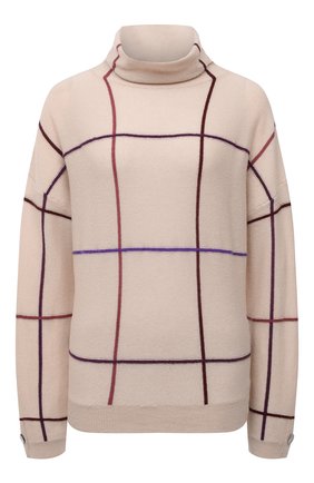 Женский кашемировый пуловер FTC разноцветного цвета, арт. 840-0710 | Фото 1 (Рукава: Длинные; Материал внешний: Кашемир, Шерсть; Длина (для топов): Стандартные; Женское Кросс-КТ: Пуловер-одежда; Стили: Кэжуэл)