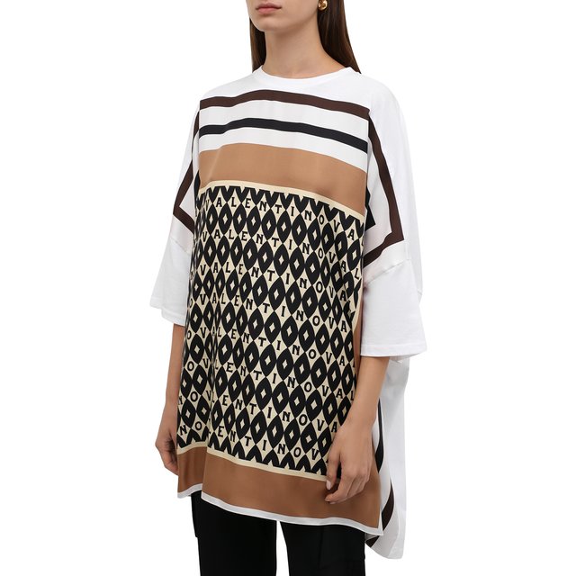 фото Хлопковая футболка valentino