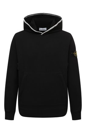Мужской хлопковое худи STONE ISLAND черного цвета по цене 29950 руб., арт. 751560620 | Фото 1 Мужской хлопковое худи STONE ISLAND черного цвета, арт. 751560620 | Фото 1