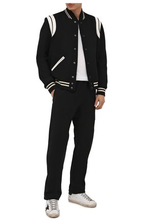 Мужские кожаные кеды superstar GOLDEN GOOSE DELUXE BRAND белого цвета по цене 42650 руб., арт. GMF00101.F002035 | Фото 2 Мужские кожаные кеды superstar GOLDEN GOOSE DELUXE BRAND белого цвета, арт. GMF00101.F002035 | Фото 2