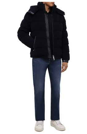 Мужская пуховая куртка michon MONCLER темно-синего цвета по цене 127900 руб., арт. G2-091-1A000-89-595EA | Фото 2 Мужская пуховая куртка michon MONCLER темно-синего цвета, арт. G2-091-1A000-89-595EA | Фото 2