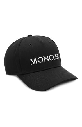 Мужской хлопковая бейсболка MONCLER темно-синего цвета по цене 13700 руб., арт. G2-091-3B000-14-04863 | Фото 1 Мужской хлопковая бейсболка MONCLER темно-синего цвета, арт. G2-091-3B000-14-04863 | Фото 1 (Материал: Текстиль, Хлопок)