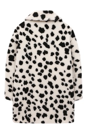 Детская шуба из эко-меха STELLA MCCARTNEY черно-белого цвета по цене 12250 руб., арт. 603341/SRK89 | Фото 2 Детская шуба из эко-меха STELLA MCCARTNEY черно-белого цвета, арт. 603341/SRK89 | Фото 2 (Рукава: Длинные; Материал внешний: Синтетический материал; Материал подклада: Синтетический материал; Кросс-КТ: Сезон: зима; Одежда девочки: Одежда девочки; Ростовка одежда: 9 лет | 134 см, 12 лет | 152 см, 13 - 15 лет | 158 см, 16 лет | 164 см, 2 года | 92 см, 3 года | 98 см, 4 года | 104 см, 5 лет | 110 см, 7 лет | 122 см)