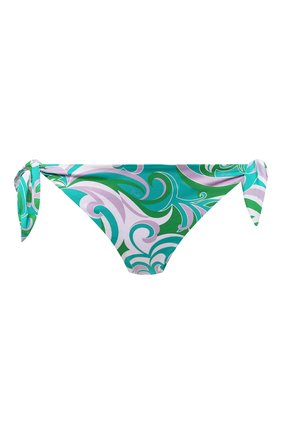 Женский плавки-бикини EMILIO PUCCI зеленого цвета по цене 13400 руб., арт. 1RMX15/1R887 | Фото 1 Женский плавки-бикини EMILIO PUCCI зеленого цвета, арт. 1RMX15/1R887 | Фото 1