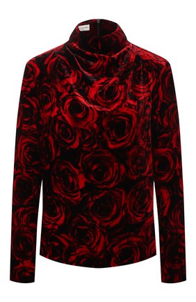Женский топ из вискозы и шелка DRIES VAN NOTEN красного цвета по цене 51700 руб., арт. 212-010754-3007 | Фото 1 Женский топ из вискозы и шелка DRIES VAN NOTEN красного цвета, арт. 212-010754-3007 | Фото 1 (Длина (для топов): Стандартные; Материал внешний: Вискоза; Рукава: Длинные; Стили: Гламурный; Кросс-КТ: с рукавом)