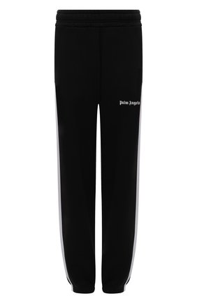 Женские хлопковые джоггеры PALM ANGELS черного цвета по цене 42850 руб., арт. PWCH006F21FLE0011001 | Фото 1 Женские хлопковые джоггеры PALM ANGELS черного цвета, арт. PWCH006F21FLE0011001 | Фото 1 (Материал внешний: Хлопок; Длина (брюки, джинсы): Стандартные; Стили: Спорт-шик; Кросс-КТ: Трикотаж; Женское Кросс-КТ: Джоггеры - брюки, Брюки-спорт; Силуэт Ж (брюки и джинсы): Джоггеры)