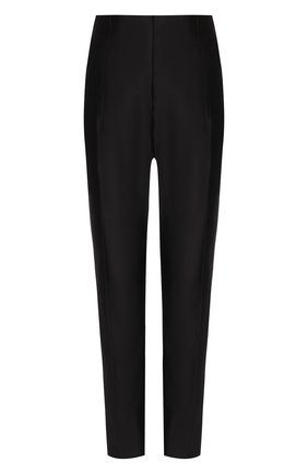 Женские шелковые брюки TOM FORD черного цвета по цене 116000 руб., арт. PAW409-FAX671 | Фото 1 Женские шелковые брюки TOM FORD черного цвета, арт. PAW409-FAX671 | Фото 1 (Материал подклада: Хлопок; Материал внешний: Шелк; Длина (брюки, джинсы): Стандартные; Стили: Гламурный; Женское Кросс-КТ: Брюки-одежда; Силуэт Ж (брюки и джинсы): Прямые)