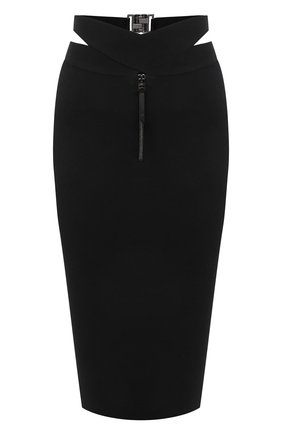 Женская юбка из вискозы TOM FORD черного цвета по цене 115500 руб., арт. GCK093-YAX133 | Фото 1 Женская юбка из вискозы TOM FORD черного цвета, арт. GCK093-YAX133 | Фото 1 (Материал внешний: Вискоза; Стили: Гламурный; Кросс-КТ: Трикотаж; Женское Кросс-КТ: Юбка-карандаш; Длина Ж (юбки, платья, шорты): До колена)