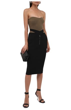 Женская юбка из вискозы TOM FORD черного цвета по цене 115500 руб., арт. GCK093-YAX133 | Фото 2 Женская юбка из вискозы TOM FORD черного цвета, арт. GCK093-YAX133 | Фото 2 (Материал внешний: Вискоза; Стили: Гламурный; Кросс-КТ: Трикотаж; Женское Кросс-КТ: Юбка-карандаш; Длина Ж (юбки, платья, шорты): До колена)