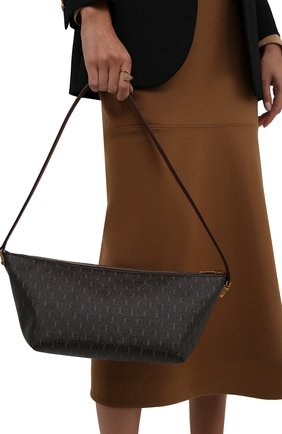 Женская сумка le monogramme SAINT LAURENT коричневого цвета по цене 74150 руб., арт. 667490/2UY2W | Фото 2 Женская сумка le monogramme SAINT LAURENT коричневого цвета, арт. 667490/2UY2W | Фото 2 (Материал: Экокожа; Размер: large)