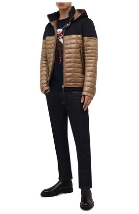Мужская утепленная куртка BOGNER коричневого цвета по цене 54600 руб., арт. 38006550 | Фото 2 Мужская утепленная куртка BOGNER коричневого цвета, арт. 38006550 | Фото 2 (Рукава: Длинные; Материал внешний: Синтетический материал; Длина (верхняя одежда): Короткие; Кросс-КТ: Куртка; Мужское Кросс-КТ: пуховик-короткий; Стили: Кэжуэл)