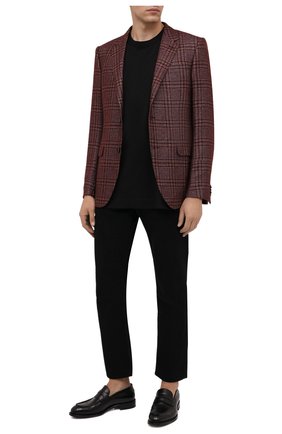 Мужской пиджак из шелка и кашемира ERMENEGILDO ZEGNA бордового цвета по цене 247000 руб., арт. 259068/121220 | Фото 2 Мужской пиджак из шелка и кашемира ERMENEGILDO ZEGNA бордового цвета, арт. 259068/121220 | Фото 2 (Материал внешний: Шелк, Кашемир, Шерсть; Рукава: Длинные; Длина (для топов): Стандартные; Материал подклада: Купро; 1-2-бортные: Однобортные; Случай: Коктейльный; Стили: Классический; Пиджаки М: Прямой; Одежда: Одежда)
