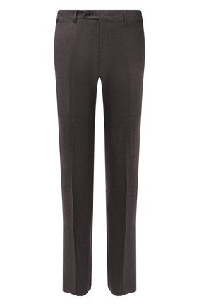 Мужские шерстяные брюки CORNELIANI коричневого цвета по цене 29450 руб., арт. 885B01-1817226/02 | Фото 1 Мужские шерстяные брюки CORNELIANI коричневого цвета, арт. 885B01-1817226/02 | Фото 1 (Материал подклада: Вискоза; Материал внешний: Шерсть; Случай: Формальный; Стили: Классический; Длина (брюки, джинсы): Стандартные)
