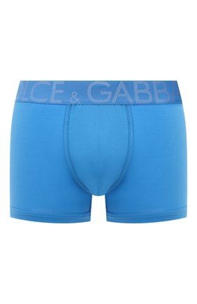 Мужские хлопковые боксеры DOLCE & GABBANA синего цвета по цене 5170 руб., арт. M4D04J/0UAIG | Фото 1 Мужские хлопковые боксеры DOLCE & GABBANA синего цвета, арт. M4D04J/0UAIG | Фото 1 (Материал внешний: Хлопок; Мужское Кросс-КТ: Трусы; Кросс-КТ: бельё)