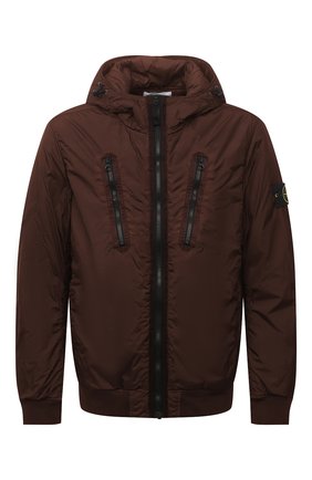 Мужской утепленный бомбер STONE ISLAND коричневого цвета по цене 59700 руб., арт. 751542223 | Фото 1 Мужской утепленный бомбер STONE ISLAND коричневого цвета, арт. 751542223 | Фото 1 (Материал внешний: Синтетический материал; Материал подклада: Синтетический материал; Кросс-КТ: Куртка; Принт: Без принта; Длина (верхняя одежда): Короткие; Стили: Кэжуэл; Рукава: Длинные)