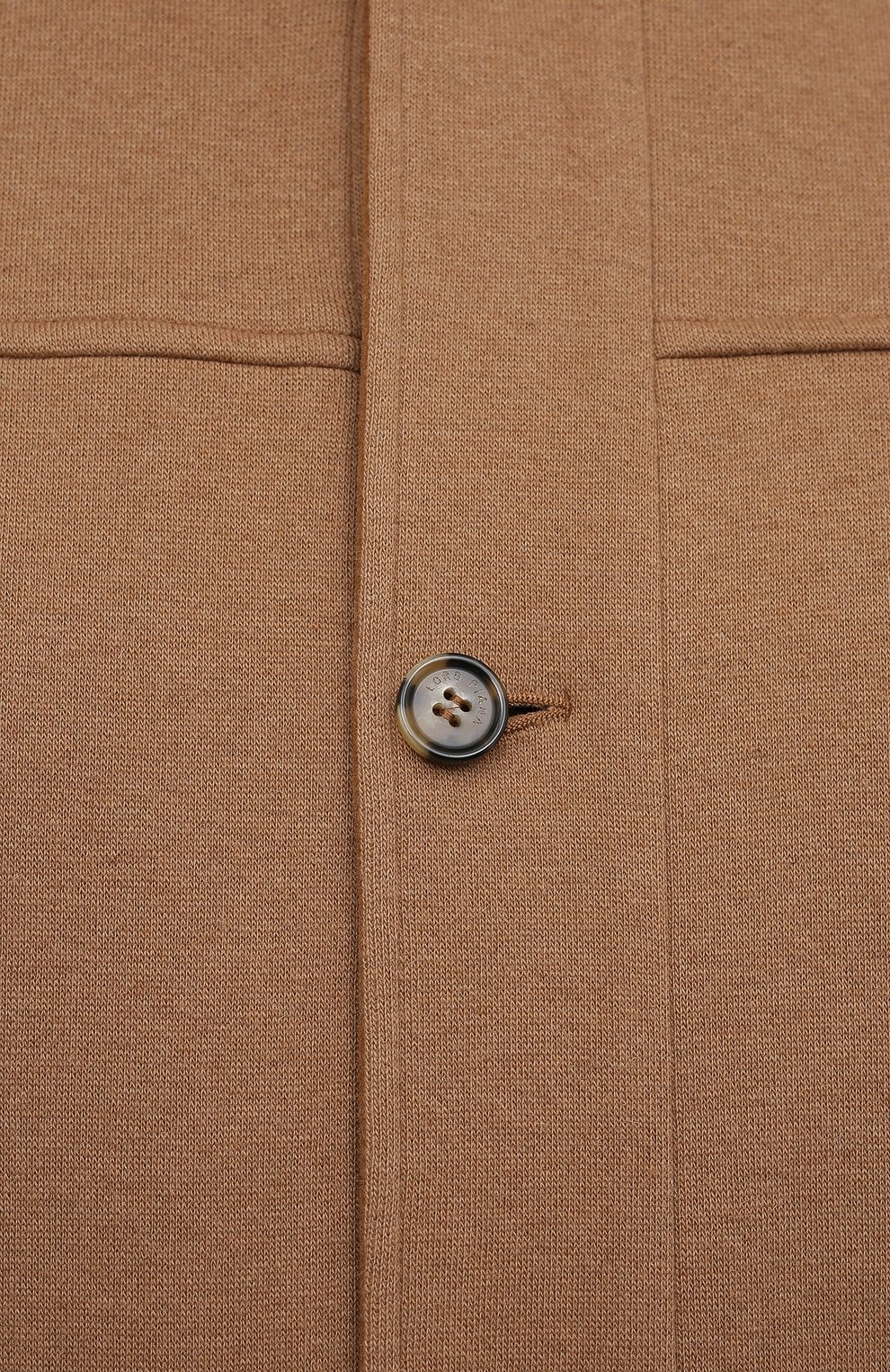 Мужская шерстяная куртка LORO PIANA бежевого цвета, арт. FAL7134 | Фото 5 (Кросс-КТ: Куртка; Мужское Кросс-КТ: шерсть и кашемир; Материал внешний: Шерсть; Рукава: Длинные; Длина (верхняя одежда): Короткие; Стили: Кэжуэл)