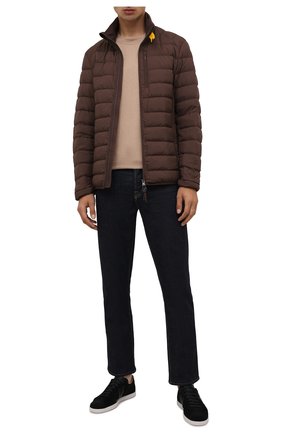 Мужская пуховая куртка ugo PARAJUMPERS коричневого цвета по цене 36450 руб., арт. SL04/UG0 | Фото 2 Мужская пуховая куртка ugo PARAJUMPERS коричневого цвета, арт. SL04/UG0 | Фото 2