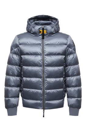 Мужская пуховая куртка PARAJUMPERS голубого цвета по цене 49000 руб., арт. SX13/PHARRELL | Фото 1 Мужская пуховая куртка PARAJUMPERS голубого цвета, арт. SX13/PHARRELL | Фото 1