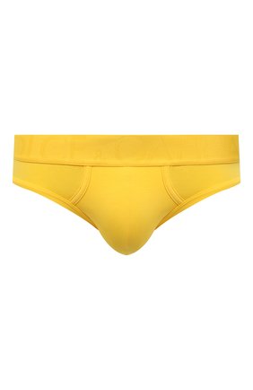 Мужские хлопковые брифы DOLCE & GABBANA желтого цвета по цене 4695 руб., арт. M3D10J/0UAIG | Фото 1 Мужские хлопковые брифы DOLCE & GABBANA желтого цвета, арт. M3D10J/0UAIG | Фото 1 (Материал внешний: Хлопок; Мужское Кросс-КТ: Трусы; Кросс-КТ: бельё)