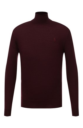 Мужской шерстяная водолазка POLO RALPH LAUREN бордового цвета по цене 16000 руб., арт. 710771090 | Фото 1 Мужской шерстяная водолазка POLO RALPH LAUREN бордового цвета, арт. 710771090 | Фото 1 (Материал внешний: Шерсть; Мужское Кросс-КТ: Водолазка-одежда; Принт: Без принта; Стили: Кэжуэл; Длина (для топов): Стандартные; Рукава: Длинные)