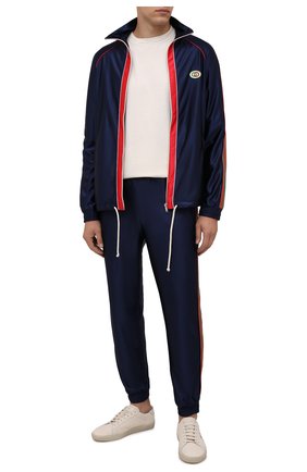 Мужской толстовка GUCCI синего цвета по цене 118700 руб., арт. 655341/XJDF1 | Фото 2 Мужской толстовка GUCCI синего цвета, арт. 655341/XJDF1 | Фото 2 (Материал подклада: Синтетический материал; Материал внешний: Синтетический материал; Рукава: Длинные; Длина (для топов): Стандартные; Мужское Кросс-КТ: Толстовка-одежда; Стили: Спорт-шик)