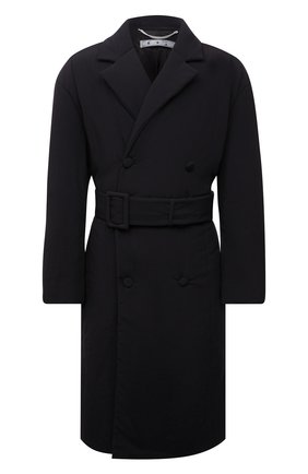 Мужской утепленный тренч OFF-WHITE черного цвета по цене 157500 руб., арт. 0MER044F21FAB001 | Фото 1 Мужской утепленный тренч OFF-WHITE черного цвета, арт. 0MER044F21FAB001 | Фото 1