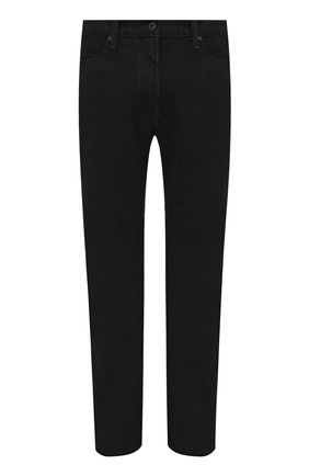 Мужские джинсы OFF-WHITE черного цвета, арт. 0MYA124F21DEN002 | Фото 1 (Материал внешний: Хлопок, Деним; Кросс-КТ: Деним; Силуэт М (брюки): Прямые; Стили: Гранж; Длина (брюки, джинсы): Стандартные)