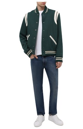 Мужская хлопковый лонгслив OFF-WHITE белого цвета по цене 26700 руб., арт. 0MAB001F21JER001 | Фото 2 Мужская хлопковый лонгслив OFF-WHITE белого цвета, арт. 0MAB001F21JER001 | Фото 2