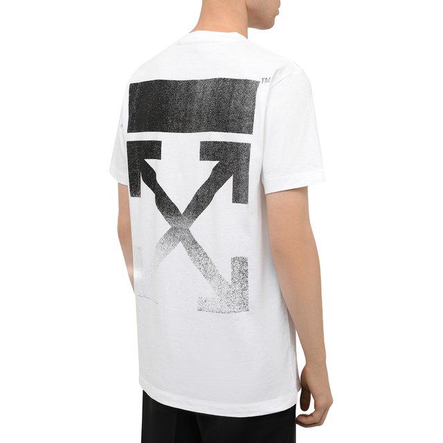 фото Хлопковая футболка off-white