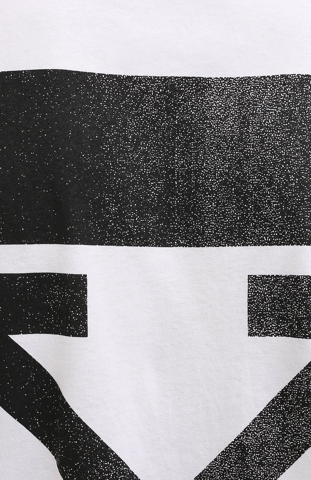 Мужская хлопковая футболка OFF-WHITE белого цвета, арт. 0MAA027F21JER005 | Фото 5 (Рукава: Короткие; Длина (для топов): Стандартные; Стили: Гранж; Принт: С принтом; Материал внешний: Хлопок)