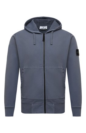 Мужской хлопковая толстовка STONE ISLAND синего цвета по цене 25350 руб., арт. 751564220 | Фото 1 Мужской хлопковая толстовка STONE ISLAND синего цвета, арт. 751564220 | Фото 1 (Материал внешний: Хлопок; Мужское Кросс-КТ: Толстовка-одежда; Стили: Спорт-шик; Рукава: Длинные; Длина (для топов): Стандартные)