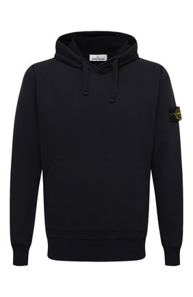 Мужской хлопковое худи STONE ISLAND темно-синего цвета по цене 23150 руб., арт. 751564120 | Фото 1 Мужской хлопковое худи STONE ISLAND темно-синего цвета, арт. 751564120 | Фото 1 (Материал внешний: Хлопок; Мужское Кросс-КТ: Худи-одежда; Принт: Без принта; Стили: Кэжуэл; Рукава: Длинные; Длина (для топов): Стандартные)