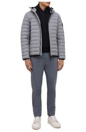 Мужской хлопковое худи STONE ISLAND темно-синего цвета по цене 23150 руб., арт. 751564120 | Фото 2 Мужской хлопковое худи STONE ISLAND темно-синего цвета, арт. 751564120 | Фото 2 (Материал внешний: Хлопок; Мужское Кросс-КТ: Худи-одежда; Принт: Без принта; Стили: Кэжуэл; Рукава: Длинные; Длина (для топов): Стандартные)