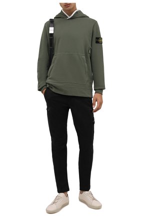 Мужской хлопковое худи STONE ISLAND хаки цвета по цене 29950 руб., арт. 751560620 | Фото 2 Мужской хлопковое худи STONE ISLAND хаки цвета, арт. 751560620 | Фото 2 (Материал внешний: Хлопок; Мужское Кросс-КТ: Худи-одежда; Принт: Без принта; Стили: Милитари; Рукава: Длинные; Длина (для топов): Стандартные)