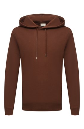 Мужской хлопковое худи DRIES VAN NOTEN коричневого цвета по цене 27850 руб., арт. 212-021123-3608 | Фото 1 Мужской хлопковое худи DRIES VAN NOTEN коричневого цвета, арт. 212-021123-3608 | Фото 1 (Материал внешний: Хлопок; Длина (для топов): Стандартные; Рукава: Длинные; Мужское Кросс-КТ: Худи-одежда; Принт: Без принта; Стили: Кэжуэл)
