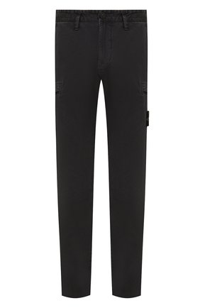 Мужские хлопковые брюки-карго STONE ISLAND темно-серого цвета по цене 26800 руб., арт. 7515321L1 | Фото 1 Мужские хлопковые брюки-карго STONE ISLAND темно-серого цвета, арт. 7515321L1 | Фото 1