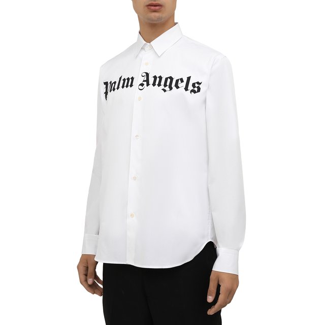 фото Хлопковая рубашка palm angels