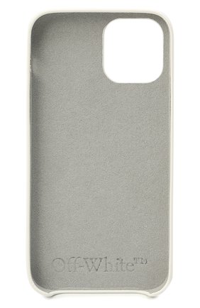 Чехол для iphone 12 pro OFF-WHITE белого цвета по цене 6810 руб., арт. 0MPA026F21PLA005 | Фото 2 Чехол для iphone 12 pro OFF-WHITE белого цвета, арт. 0MPA026F21PLA005 | Фото 2