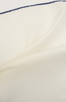 Мужской платок из хлопка и шелка ERMENEGILDO ZEGNA синего цвета по цене 9755 руб., арт. Z2J07A/38B | Фото 2 Мужской платок из хлопка и шелка ERMENEGILDO ZEGNA синего цвета, арт. Z2J07A/38B | Фото 2 (Материал: Текстиль, Шелк, Хлопок)