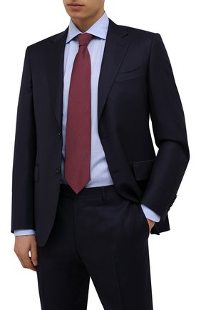 Мужской шелковый галстук BRIONI красного цвета по цене 19150 руб., арт. 062H00/01461 | Фото 2 Мужской шелковый галстук BRIONI красного цвета, арт. 062H00/01461 | Фото 2 (Материал: Текстиль, Шелк; Принт: С принтом)