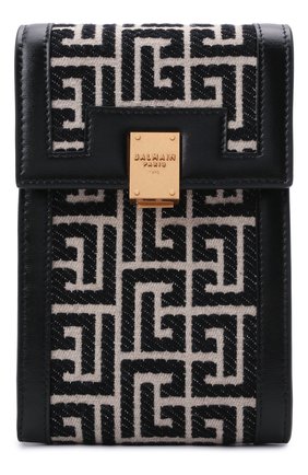 Чехол для iphone BALMAIN черно-белого цвета по цене 62650 руб., арт. WN1LD128/TJLX | Фото 1 Чехол для iphone BALMAIN черно-белого цвета, арт. WN1LD128/TJLX | Фото 1